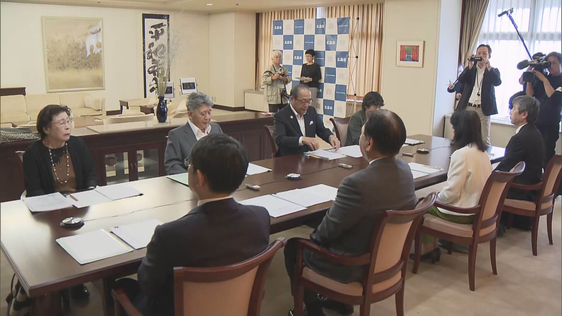 ７９回目の原爆の日　松井市長ら平和宣言の検討始まる　広島
