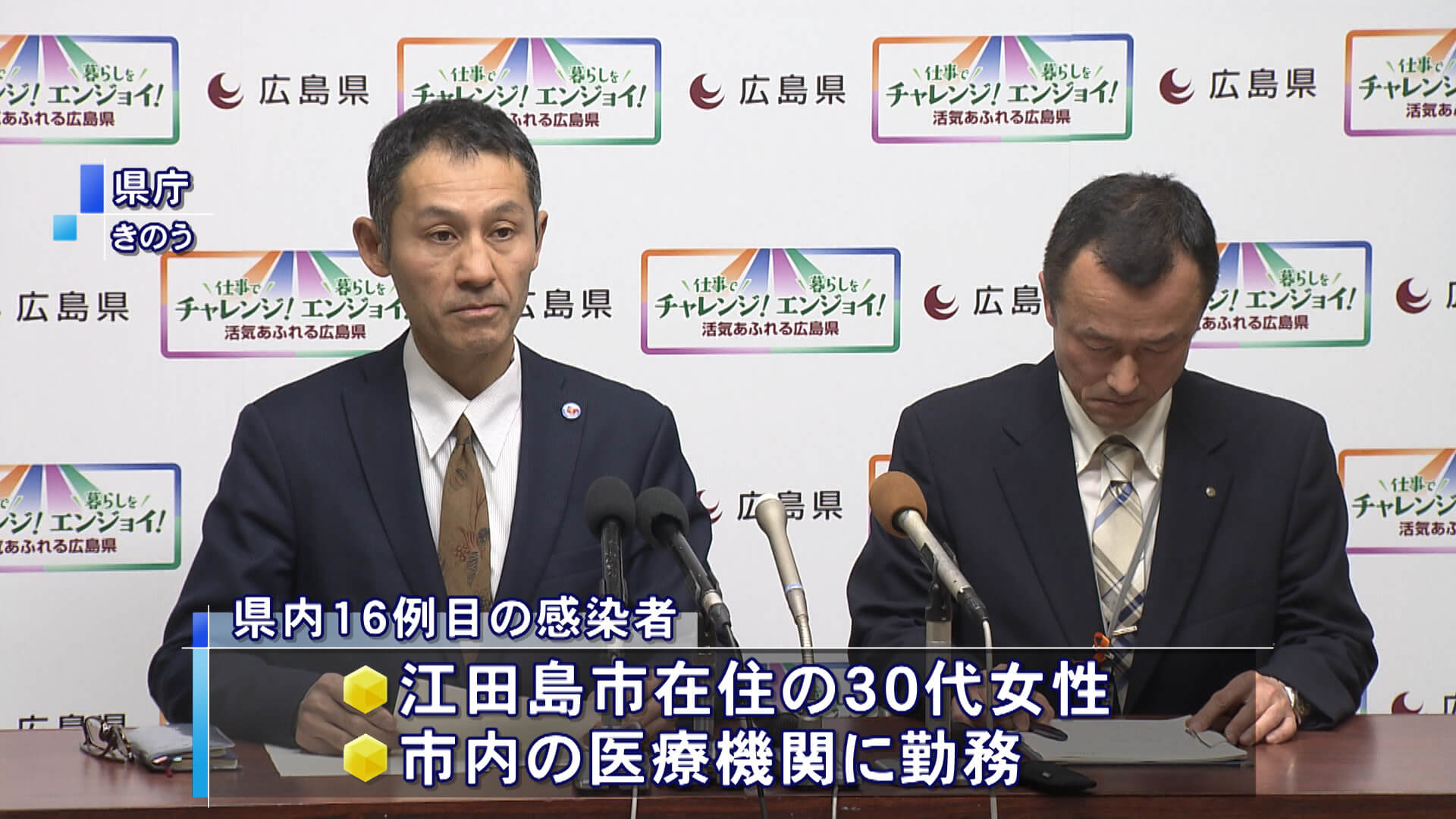 新型コロナ　江田島市で初の感染者　県内１６例目　広島