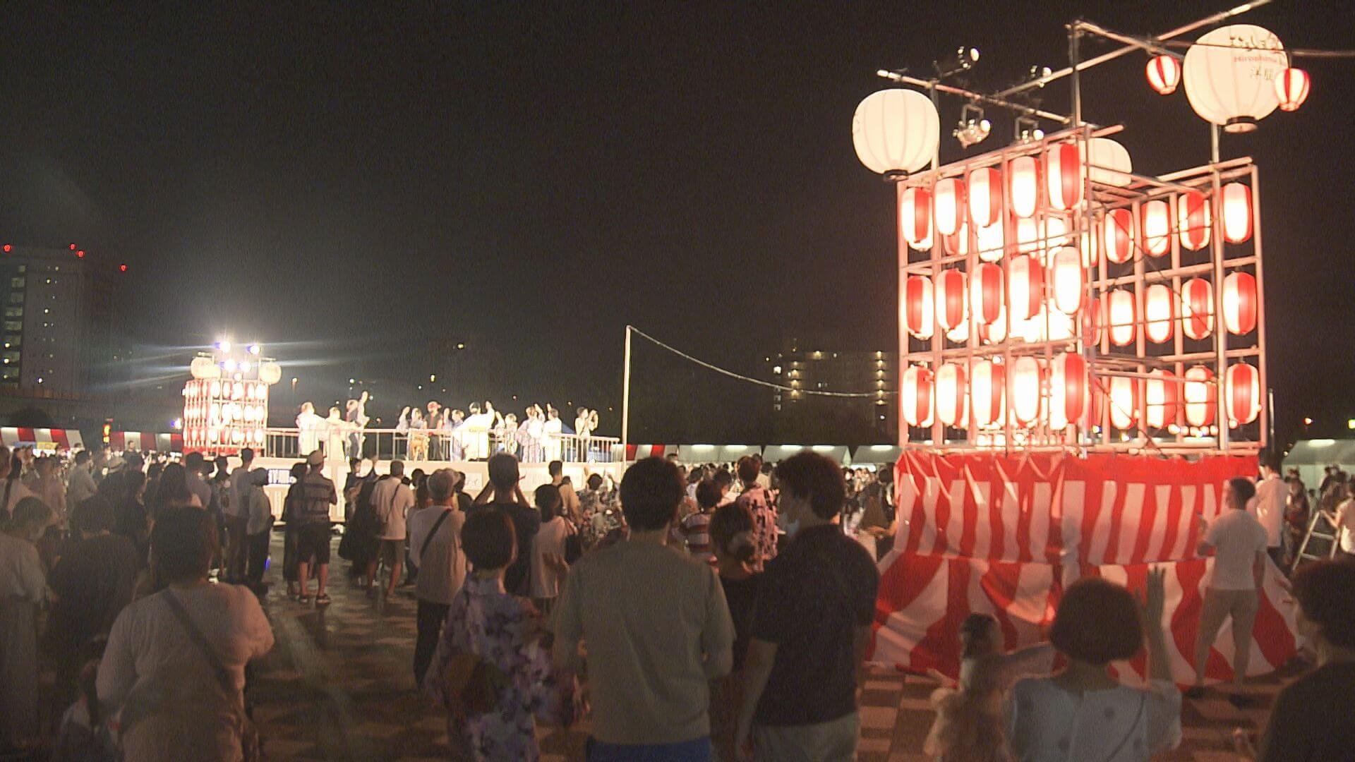 夏夜に舞う ひろしま盆ダンス３年ぶり開催 広島市 ニュース 報道 Home広島ホームテレビ