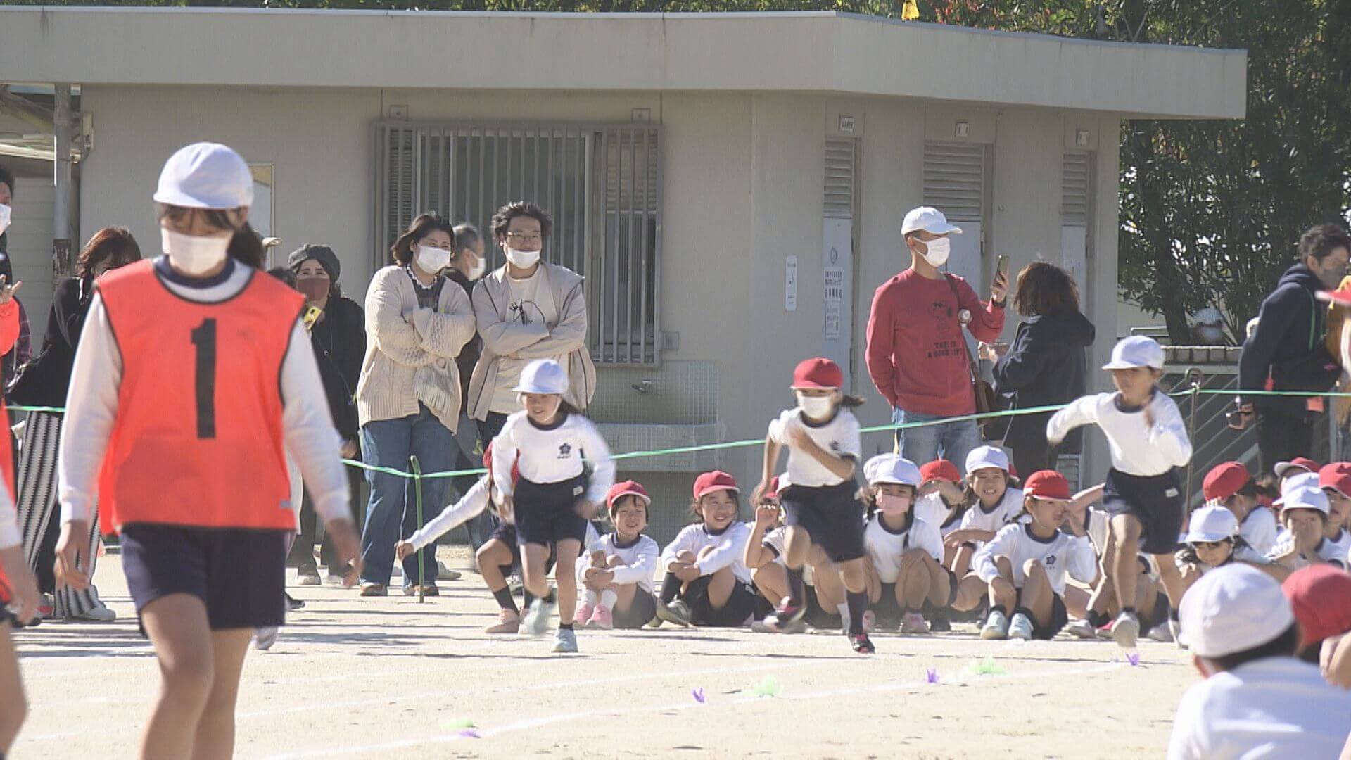 “マスク緩和”コロナ禍３年目の運動会　広島