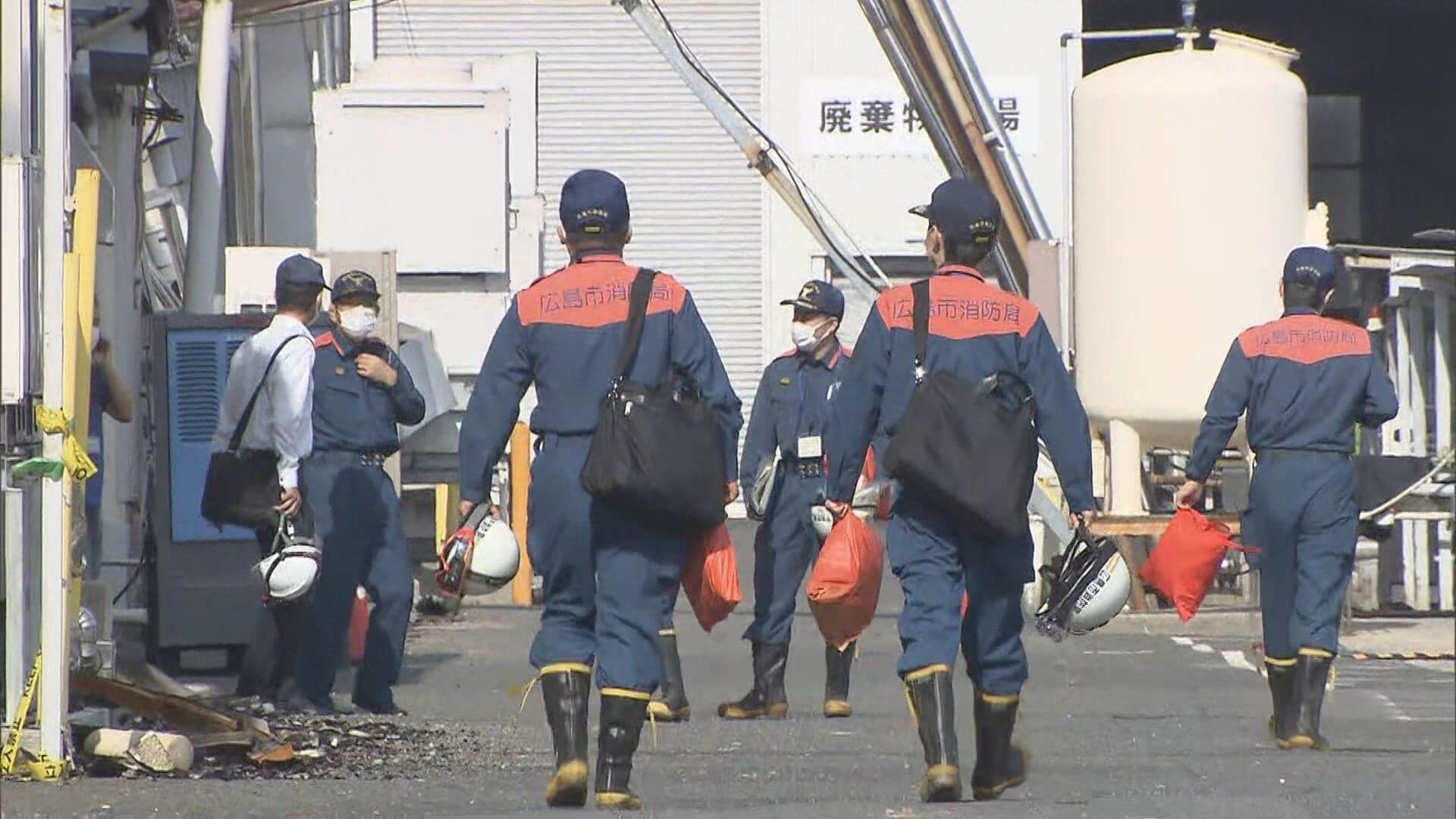 約８１時間燃えたマルハニチロ工場火災 現場検証始まる 広島市 ニュース 報道 Home広島ホームテレビ